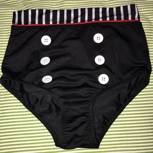 High Waisted Swim Bottoms